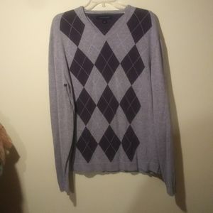 Men's Hilfiger Classic Argyle Sweater.